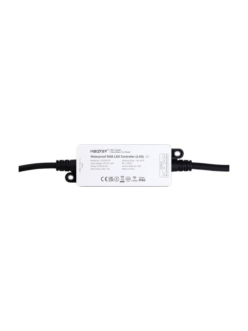 Miboxer - LED-Controller - RGB - DC12/24V - 2,4GHz RF - 12A (FUT037S-P)