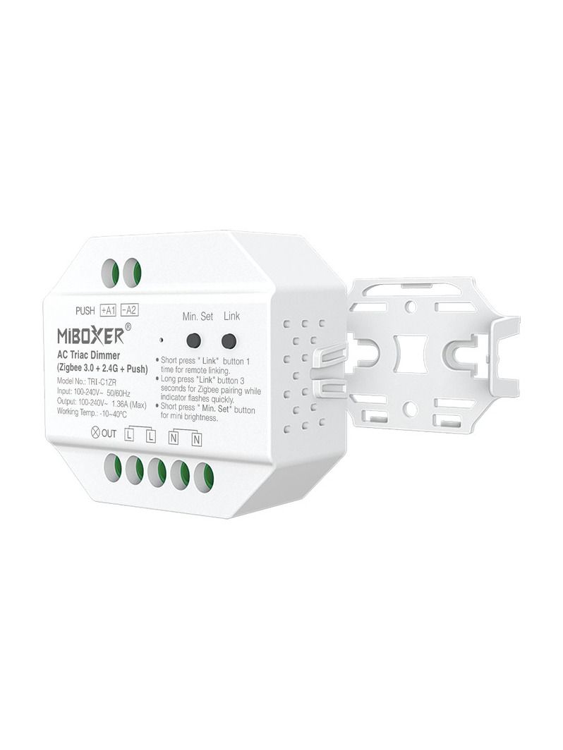 Miboxer - Dimmer - AC - TRIAC - 300W - 230V - Zigbee 3.0