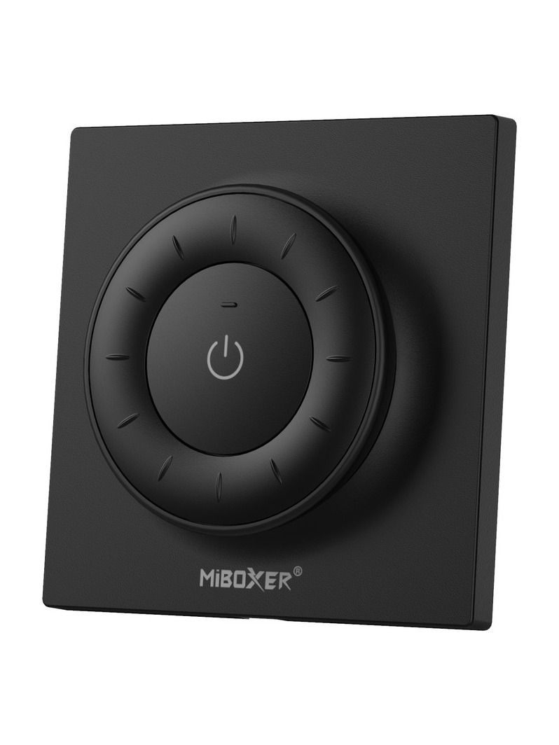 Miboxer - Fernbedienung - Drehrad - Schwarz - CCT - 2.4GHz RF