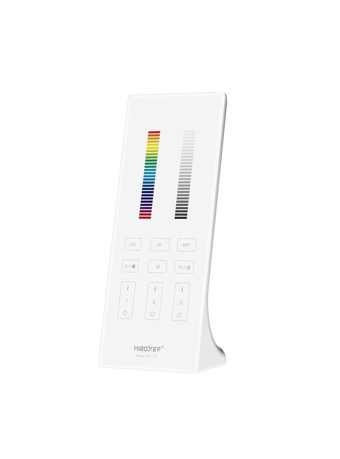 Miboxer - Fernbedienung - Weiß - RGB-CCT - 3 Zonen - 2.4GHz RF