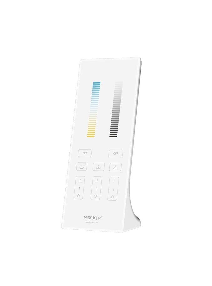 Miboxer - Fernbedienung - Weiß - CCT - 3 Zonen - 2,4GHz RF