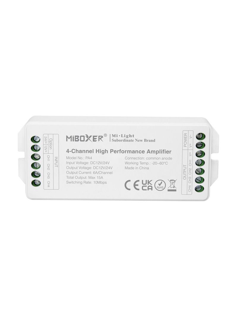 Miboxer - LED Controller - 2.4GHz RF (PA4)