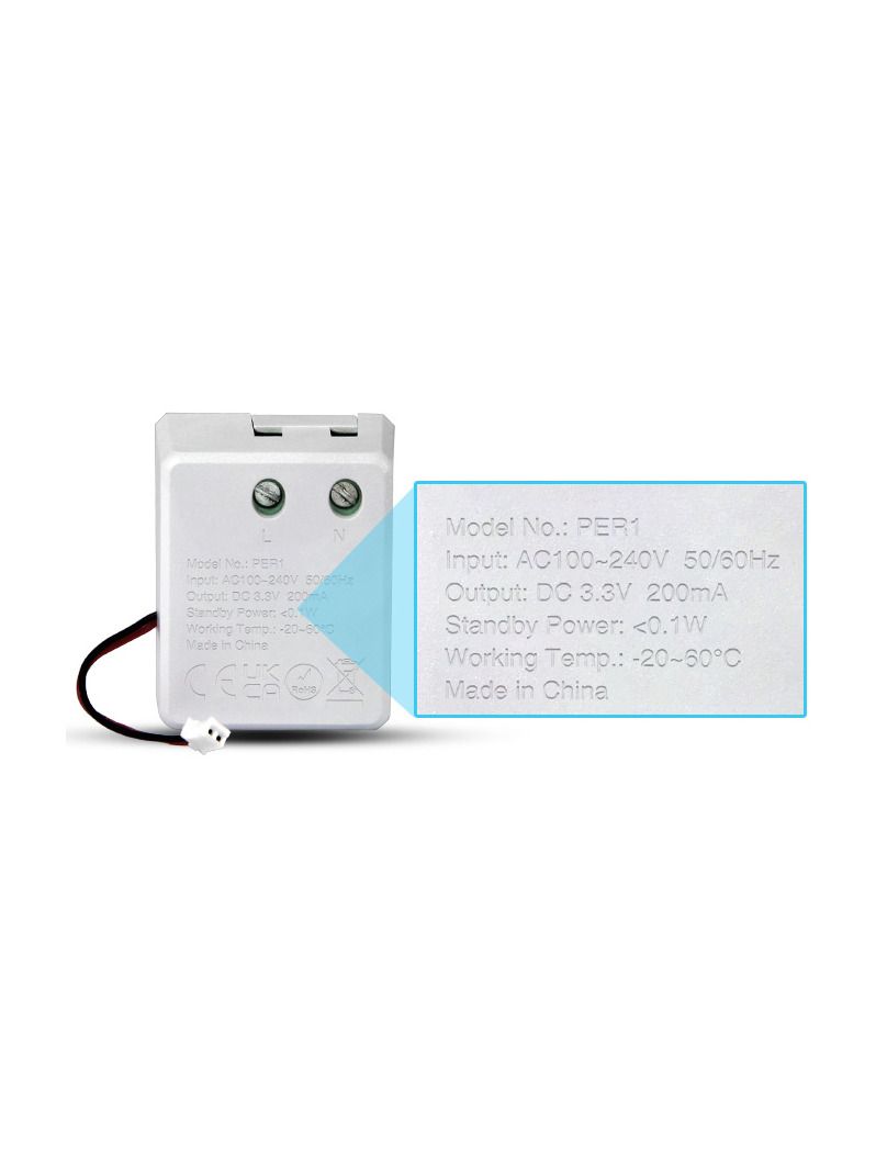 Miboxer - Netzteil für Panel-Fernbedienung - AC180-240V - DC3.3V (PER1)