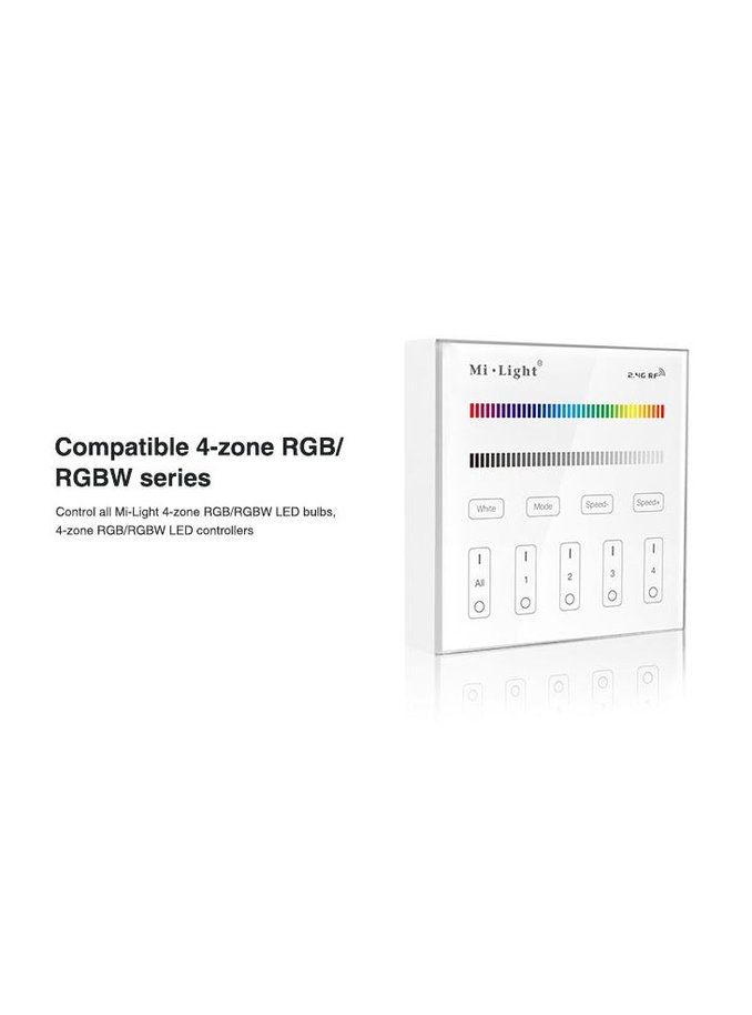 Miboxer - Fernbedienung - RGB-W - 3V - 4 Zonen