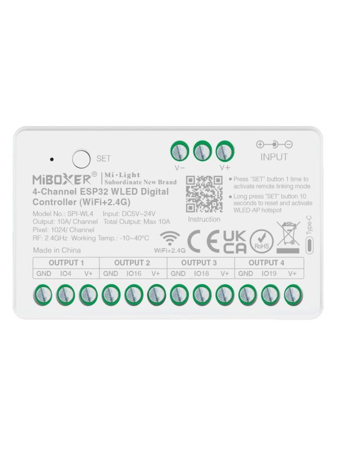 Miboxer - LED-Controller - WiFi, 2,4GHz RF - IP20 - 5V