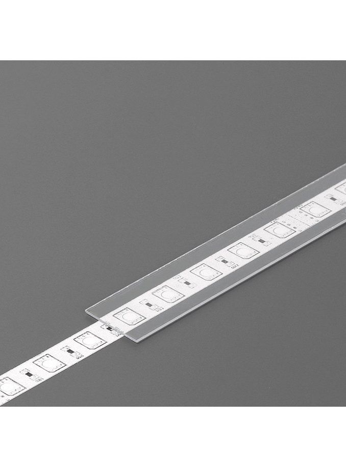 Abdeckung für LED-Profil - B - Slide - 2m - Transparent