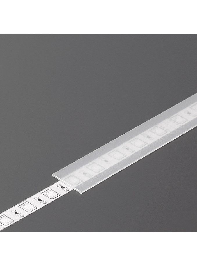 Abdeckung für LED-Profil - B - Slide - 3m - Frosted