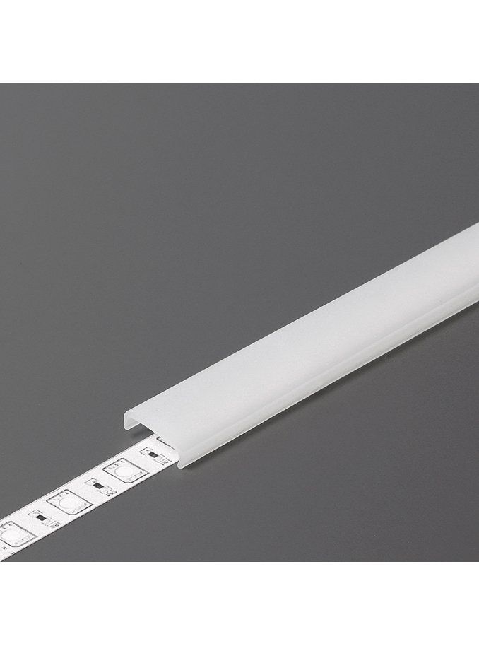 Abdeckung für LED-Profil - C - Click - 2m - Opal
