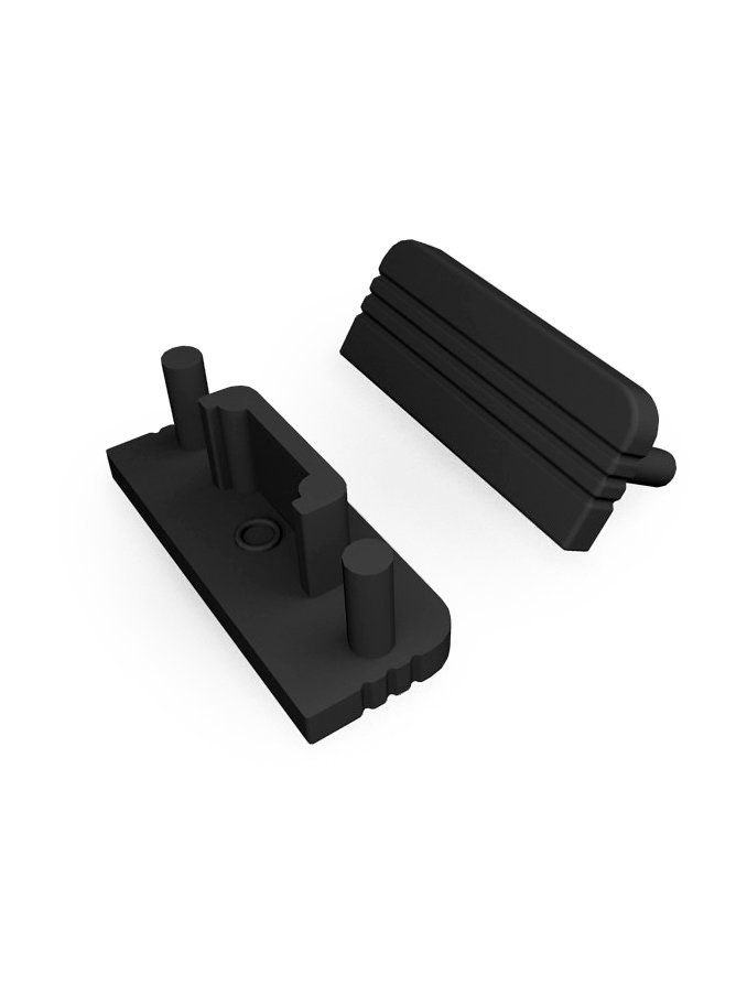 Endkappen für SURFACE10 Gen2 - Schwarz - 20 Stk