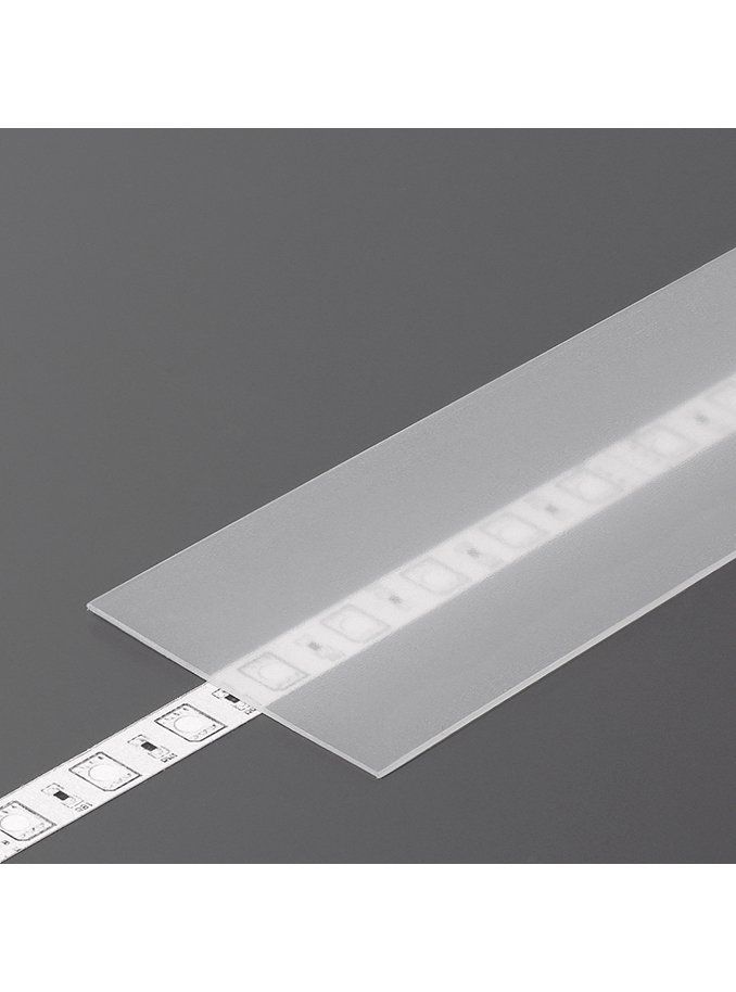 Abdeckung für LED-Profil - G - Slide - 1m - Frosted
