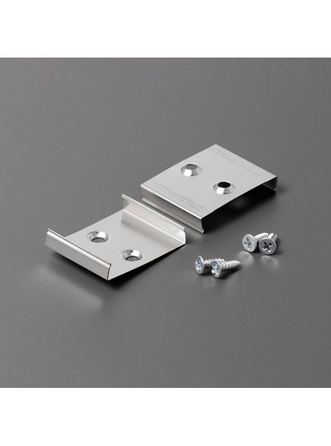 Halterung für LED-Profil - Model W - Edelstahl - 20 Stk.