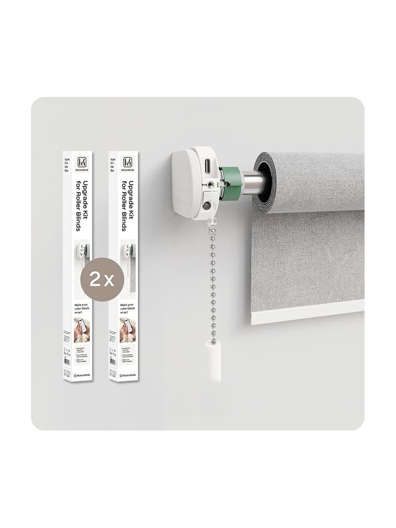 MotionBlinds - Upgrade Kit (Duo-Pack) – Nachrüstung für zwei Rollos