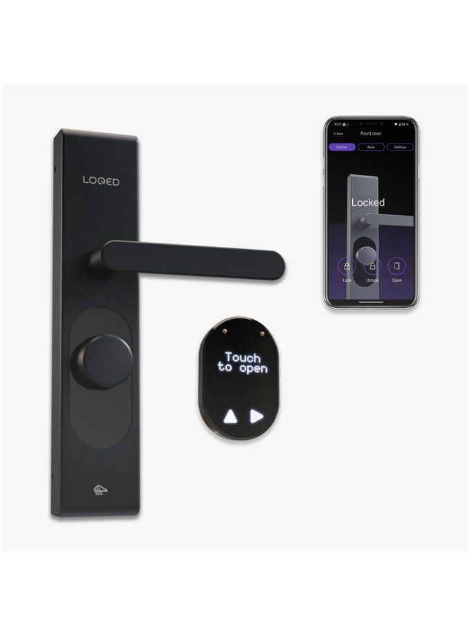 Shelly LOQED Touch Smart Lock - Black Edition