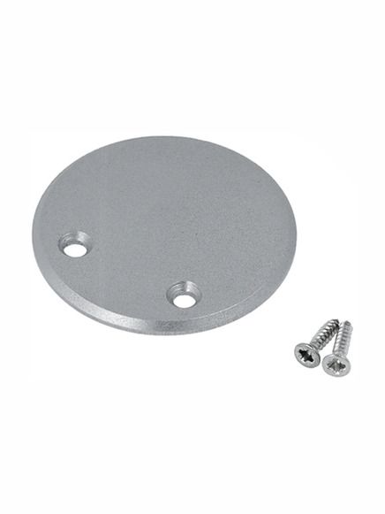 Endkappe für OVAL20 Ausleger - Eloxiert - Metall - 1 Stk