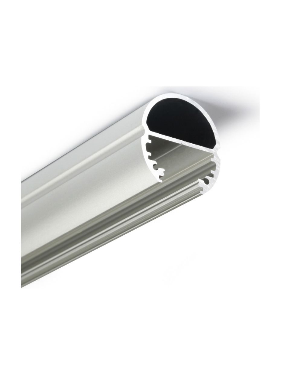 LED-Profil OVAL20 - 2m - Eloxiert