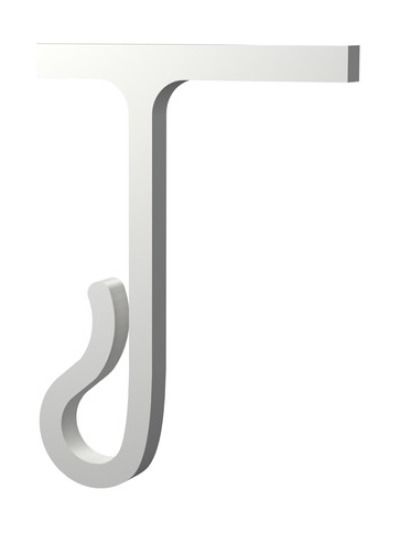 Lichterketten-Clips - Für Weihnachtsbeleuchtung und Lichterketten im Überhang - Weiß - 20 Stk.