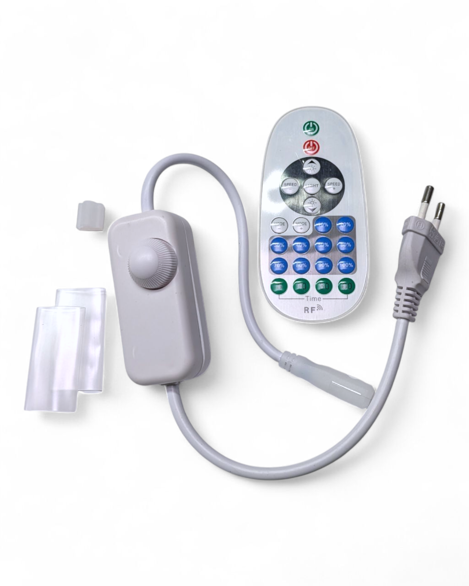 HiluX - HighPower COB-Zubehör - Kabeldimmer - inkl. Endstecker und Fernbedienung
