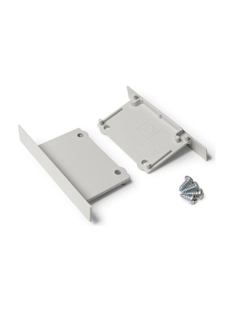 Endkappe PHIL RECESSED - Grau - 2 Stk.