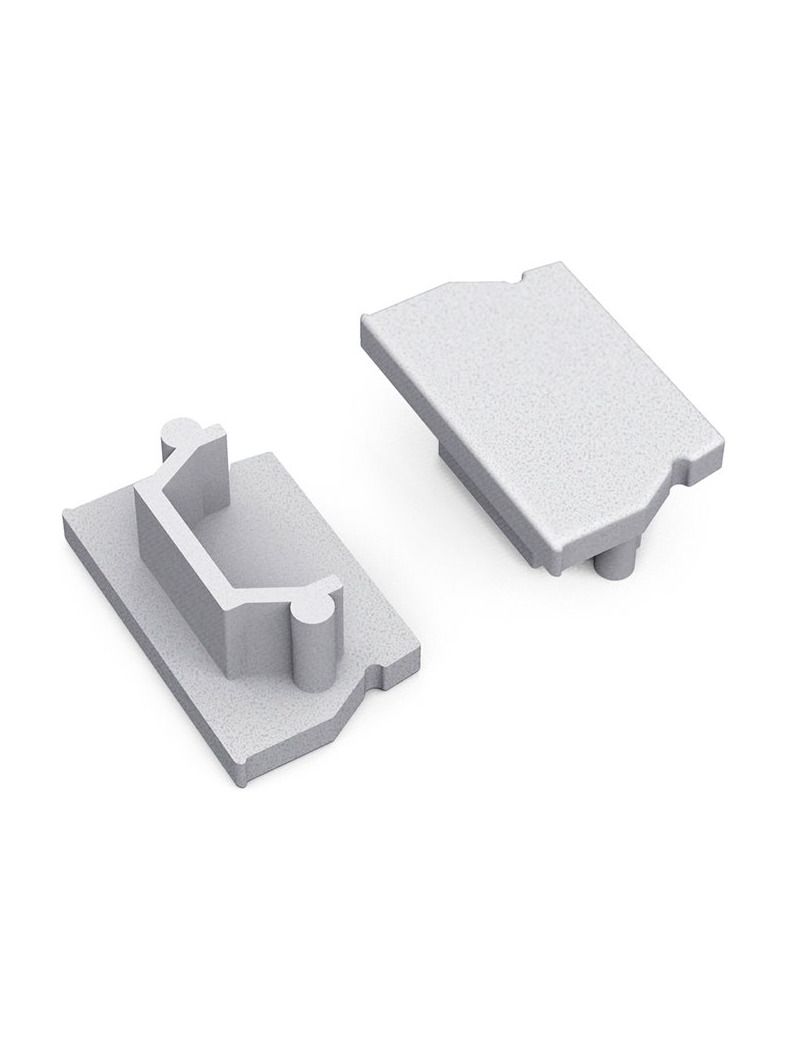 Endkappe für UNI12 Gen2 - Silber - 20 Stk