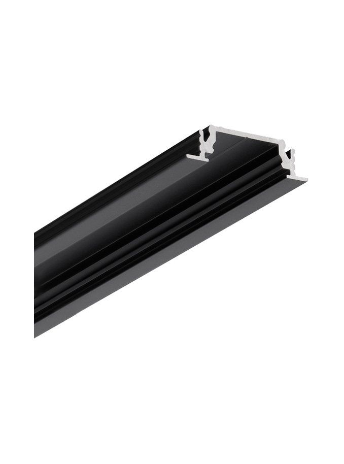 LED-Profil GROOVE14 - 1m - Schwarz