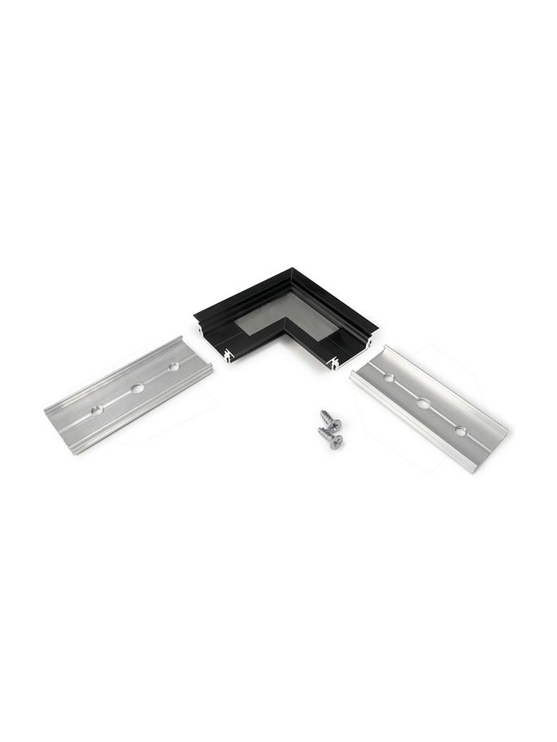 Winkel für LED-Profil GROOVE14 - 90° - Schwarz