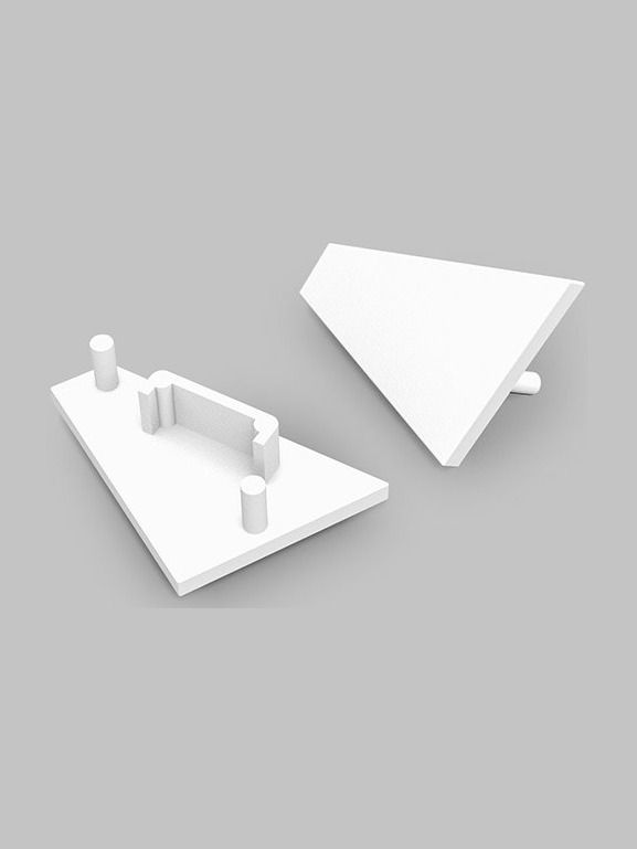 Endkappen für CORNER14 Gen2 - 20 Stk - Weiß