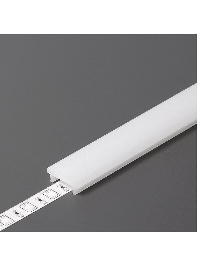 Abdeckung für LED-Profil - K - Click - 3m - Opal