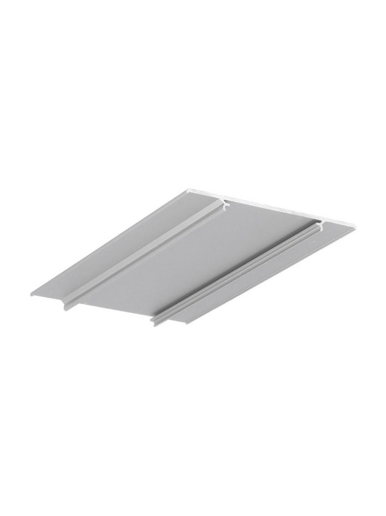 Abdeckung für LED-Profil WALLE12 - 1m - Eloxiert