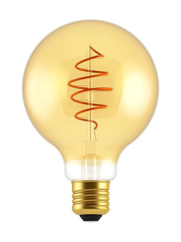Nordlux - LED-Leuchtmittel - E27 - Deco Spiral-Kugellampe - Ø12,5/Rylden