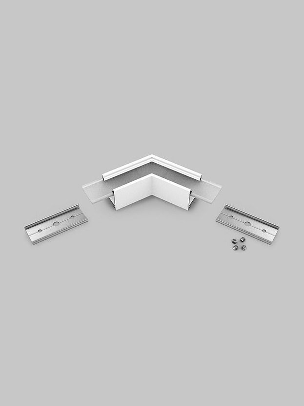 Winkel für LED-Profil LINEA20 - 120° - Weiß