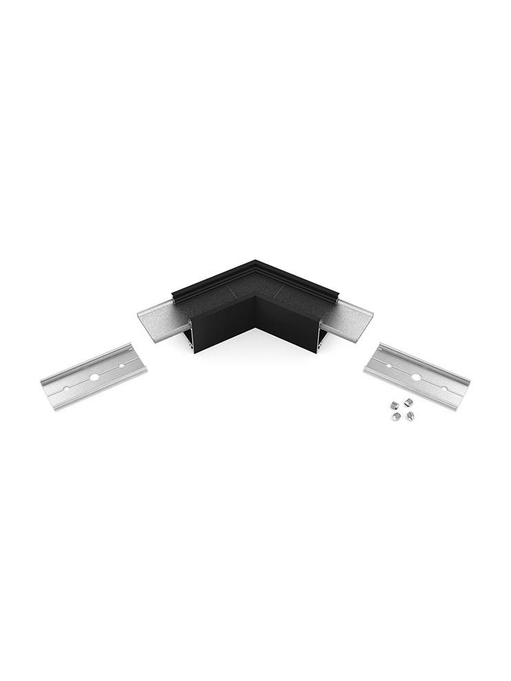 Winkel für LED-Profil LINEA20 - 120° - Schwarz