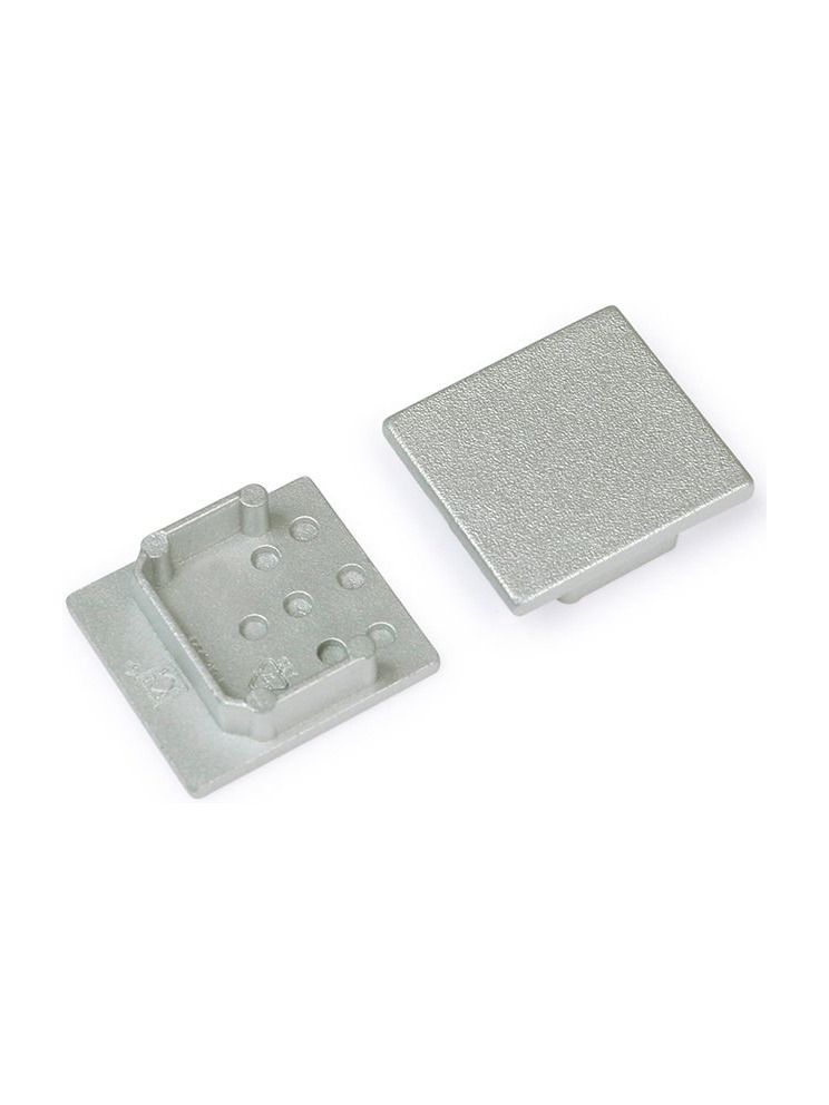 Endkappe für LINEA20 - Silber - 20 Stk