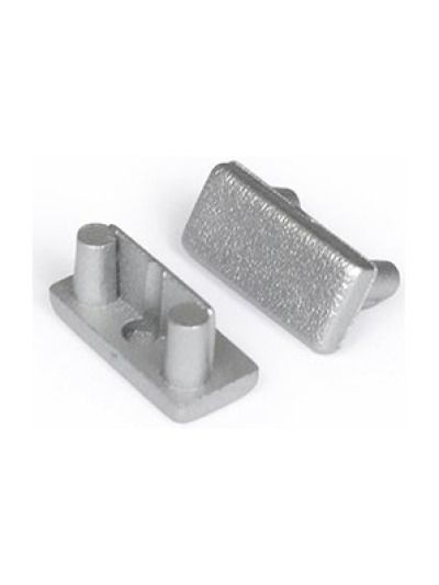 Endkappen für BEGTON12 - Silber - 20 Stk