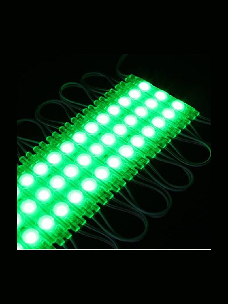 LEDlife - Grünes LED-Modul - Wasserdicht - 1,1W - IP66 - 12V