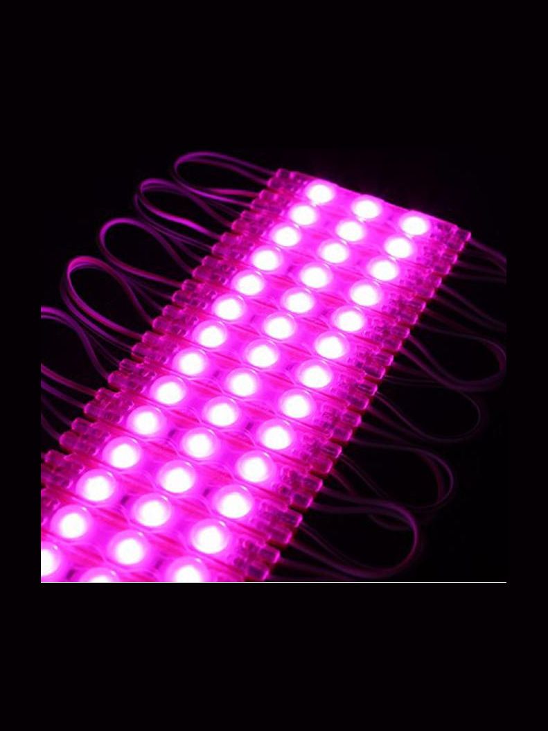 LEDlife - Wasserdichtes LED-Modul in Pink - 1,1W - IP66 - 12V