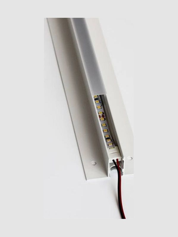 LEDlife - Troldtekt-Schiene - 60 cm - Bündig versenkt - Erweiterbar
