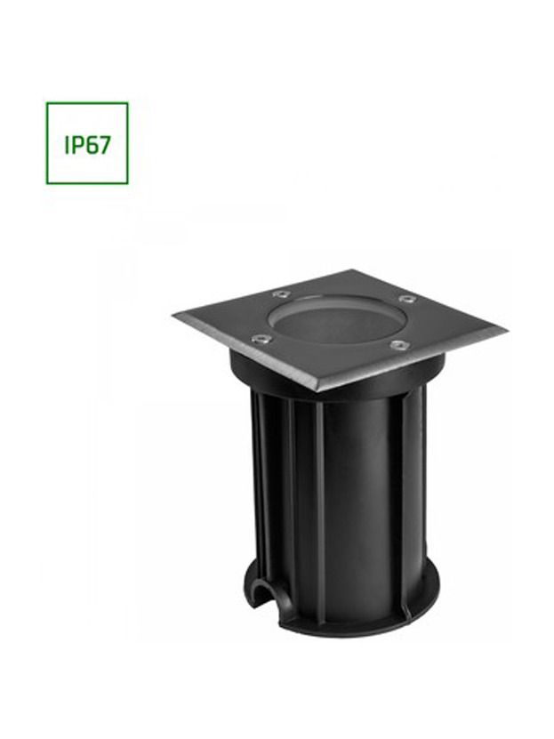 Spectrum Lukka Bodeneinbauleuchte - eckig - GU10-Fassung - IP67