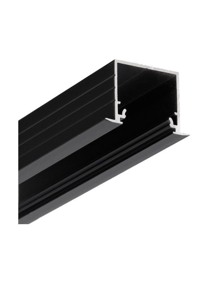 LED-Profil LINEA-IN20 - 1m - Schwarz