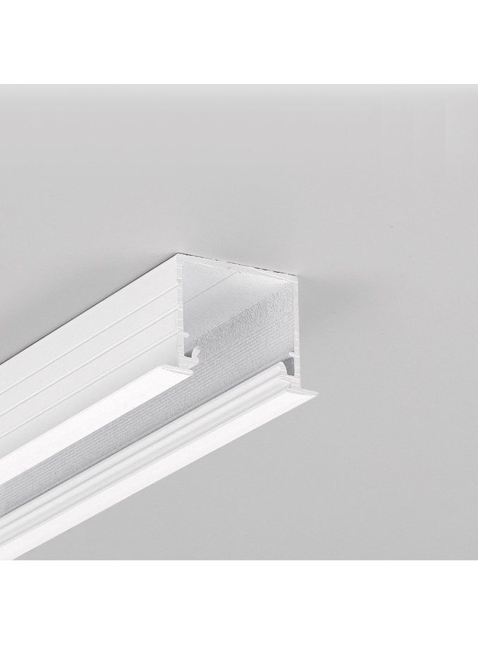 LED-Profil LINEA-IN20 - 2m - Weiß