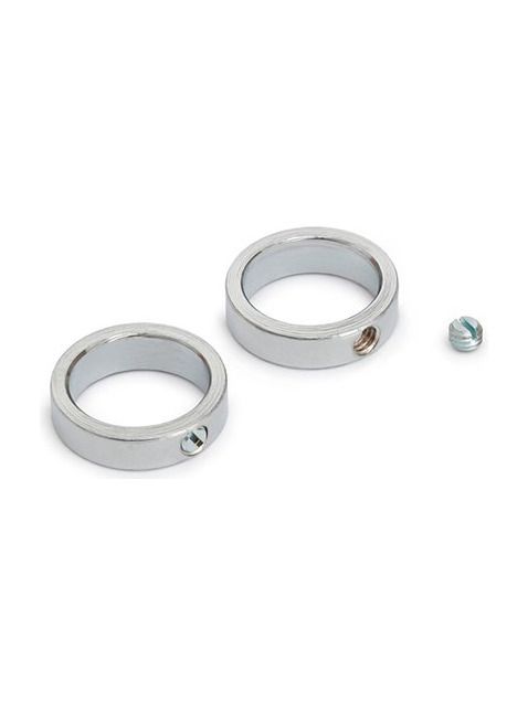 Beschläge für LED-Profil PEN12 - Ring - Chrom