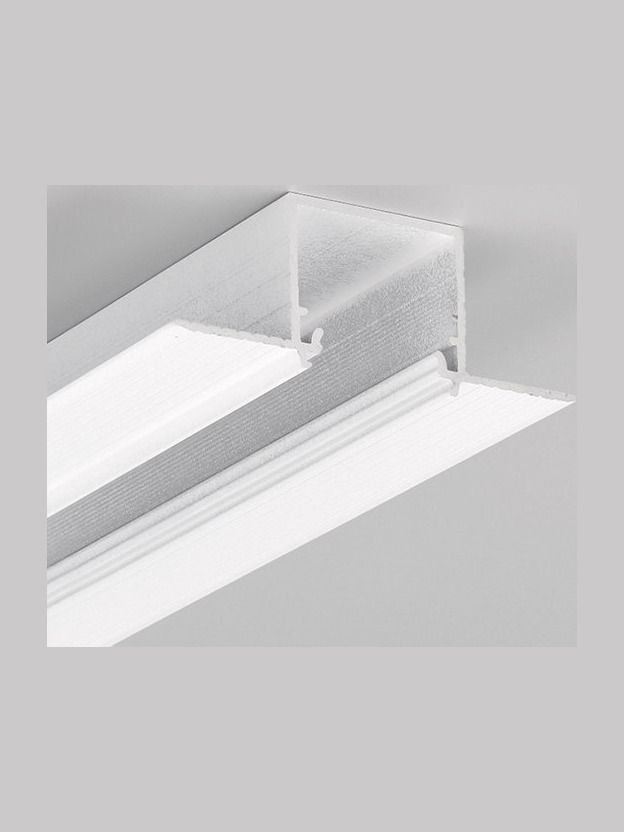 LED-Profil LINEA-IN20 TRIMLESS - 4m - Weiß