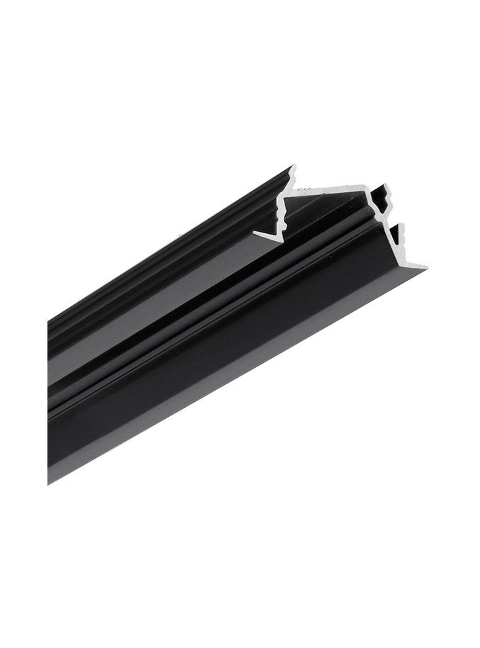 LED-Profil DIAGONAL14 - 3m - Schwarz