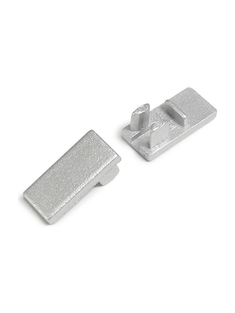 Endkappen für HI8 - Silber - 20 Stk.