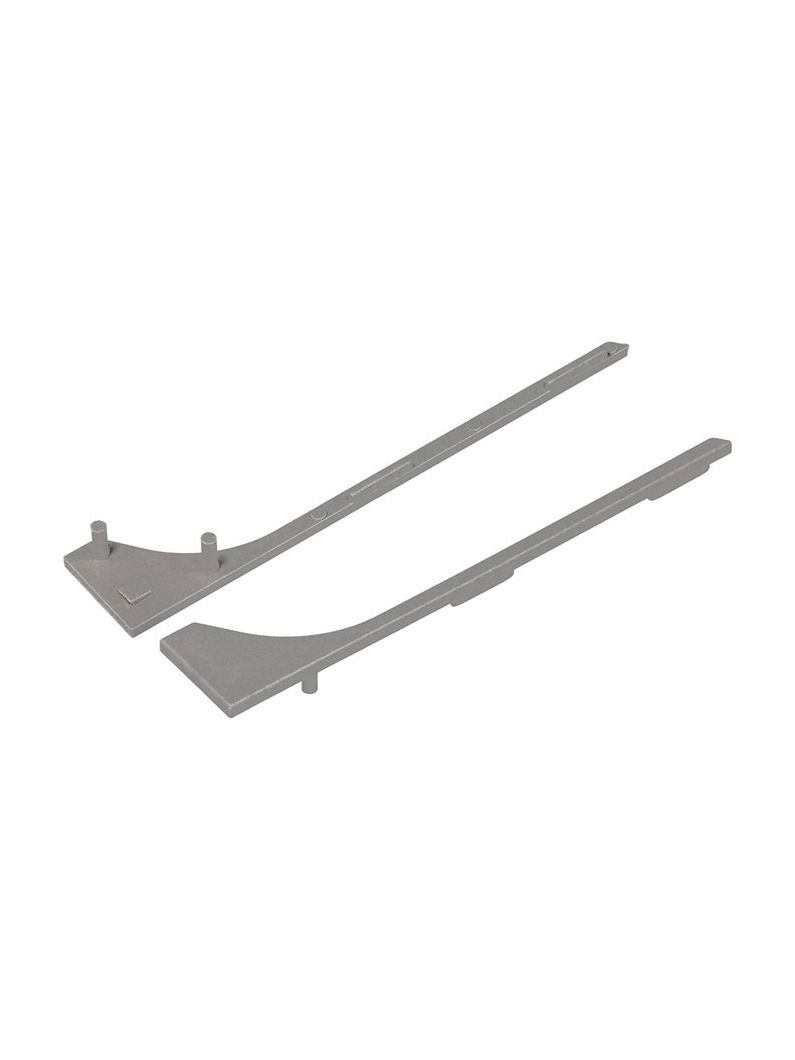 Endkappe BASE - Silber - 20 Stk.