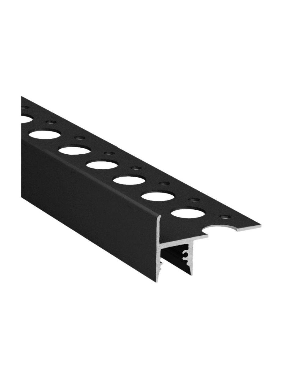 LED-Profil UP-TILE10 - 1m - Schwarz