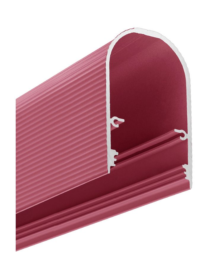 LED-Profil NAMI23 - 1m - Schieferrosa