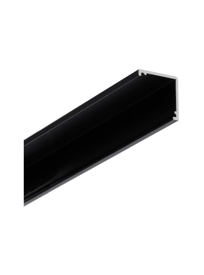 LED-Profil CABI12 DUO - 3m - Schwarz