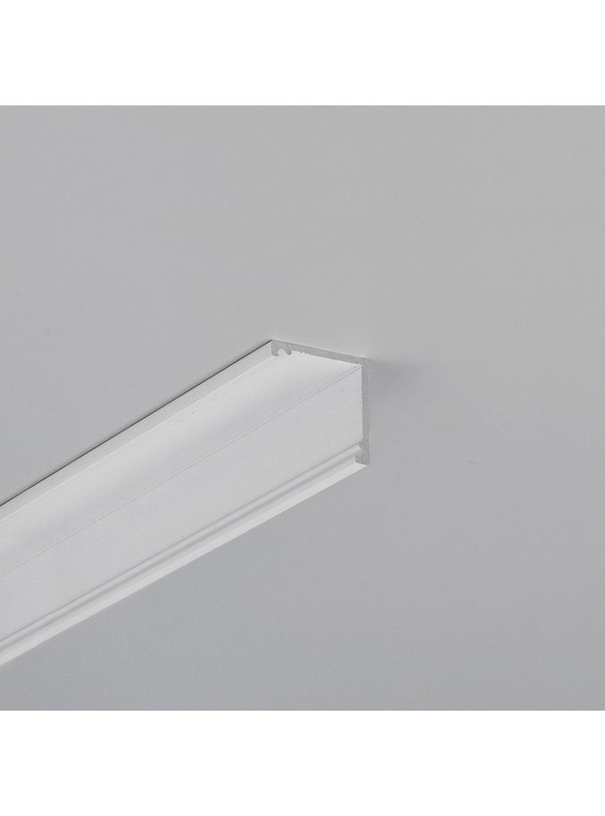 LED-Profil CABI12 DUO - 4m - Weiß