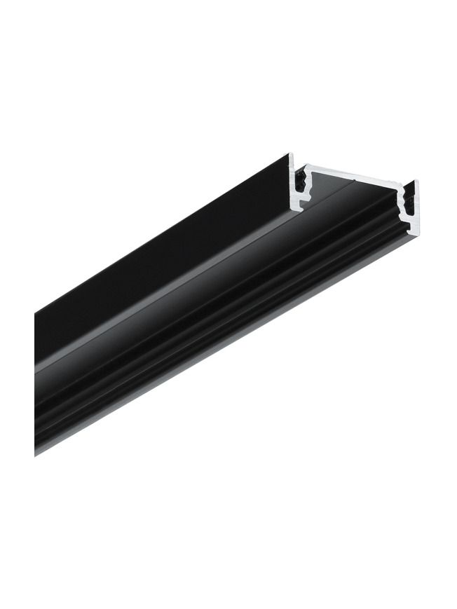 LED-Profil SURFACE14.v2 - 1m - Schwarz