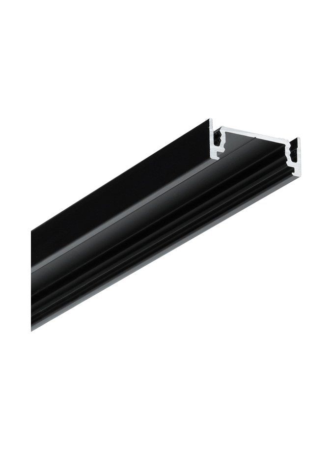 LED-Profil SURFACE14.v2 - 4m - Schwarz